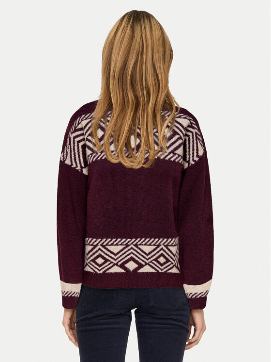 ONLY ONLY Dolčevita Victoria 15321179 Ljubičasta Regular Fit