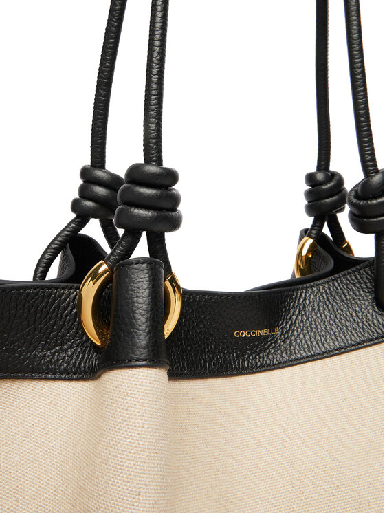 Coccinelle Coccinelle Дамска чанта UO6 Coccinellefinn E1 U06 11 02 01 Бежов