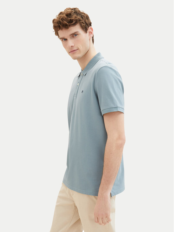 Tom Tailor Tom Tailor Pólóing 1027713 Zöld Regular Fit