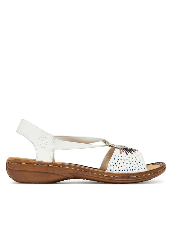 Rieker Rieker Sandalen 60880-80 Weiß