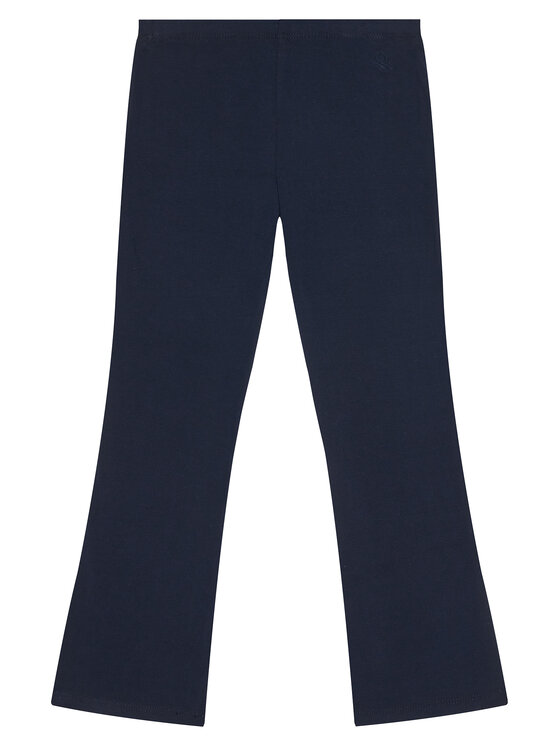 United Colors Of Benetton United Colors Of Benetton Leggings 3DKECF037 Sötétkék Flare Fit