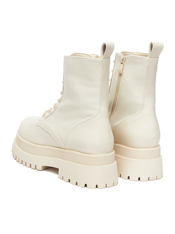 DeeZee DeeZee Schnürschuhe 13295-13 Écru