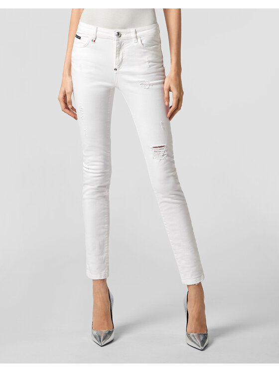PHILIPP PLEIN PHILIPP PLEIN Jeans 23911 Bianco