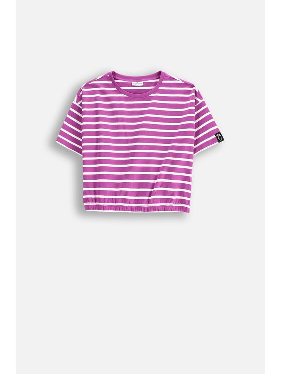 Coccodrillo Coccodrillo T-Shirt WC5143202RGJ-016 Fioletowy Regular Fit