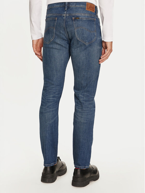 Lee Lee Jeansy Rider 112359539 Niebieski Straight Fit