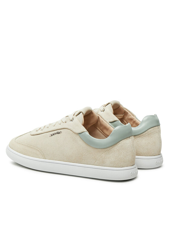 Calvin Klein Calvin Klein Sneakersy Cupsole Lace Up - Sue HW0HW02436 Beżowy