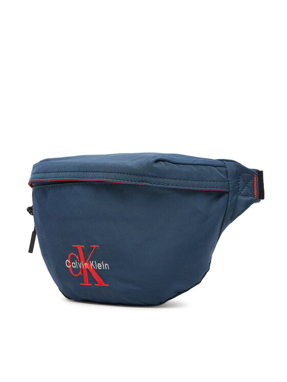 Calvin Klein Calvin Klein Ľadvinka Bold Waistbag LV04D3116G Tmavomodrá