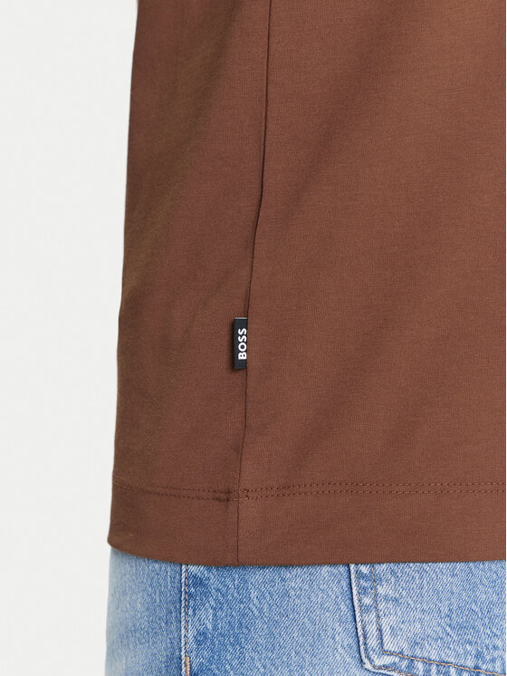 BOSS BOSS T-särk Thompson 01 50468347 Pruun Regular Fit