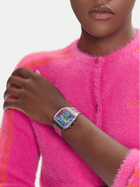 adidas adidas Orologio Digital Two AOST24557 Argento