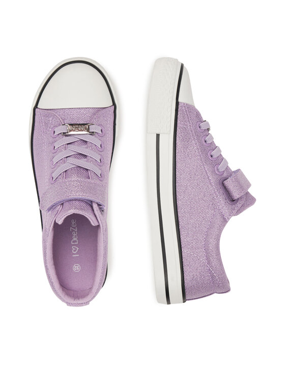 DeeZee DeeZee Trampki CSS20377-70 Fioletowy