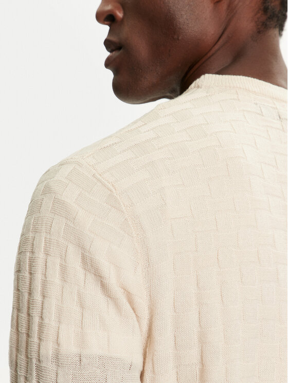 Brave Soul Brave Soul Πουλόβερ MK-248BURKE Μπεζ Regular Fit