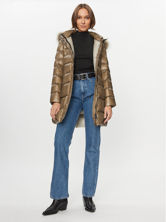Hetregó Hetregó Daunenjacke Lilith 8K726M 23WD05 Braun Regular Fit