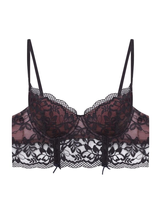 Esotiq Esotiq Biustonosz push-up 42225 Czarny