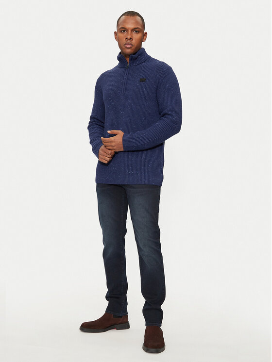 G-Star Raw G-Star Raw Džemper D25123-D754 Tamnoplava Regular Fit