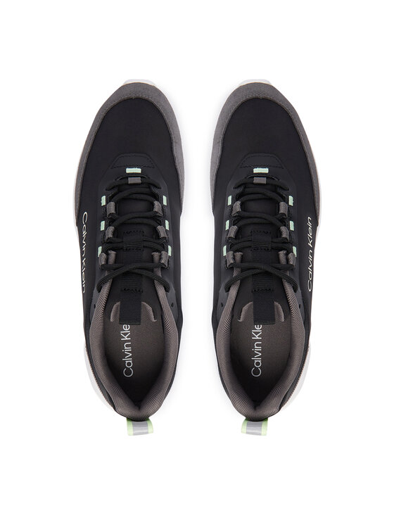 Calvin Klein Calvin Klein Snīkeri Light Eva Runn Ess Laceup Ny-Su HM0HM02342 Melns