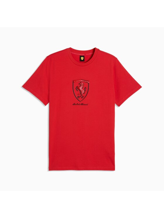 Puma Puma T-Shirt 637004 Czerwony Regular Fit