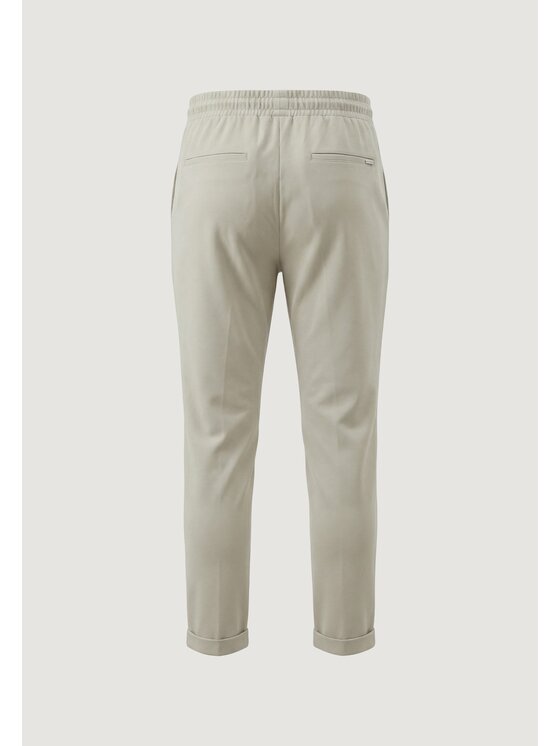 Antony Morato Antony Morato Pantaloni chino CODY REGULAR FIT WITH LOGOED METAL BADGE Beige Regular Fit