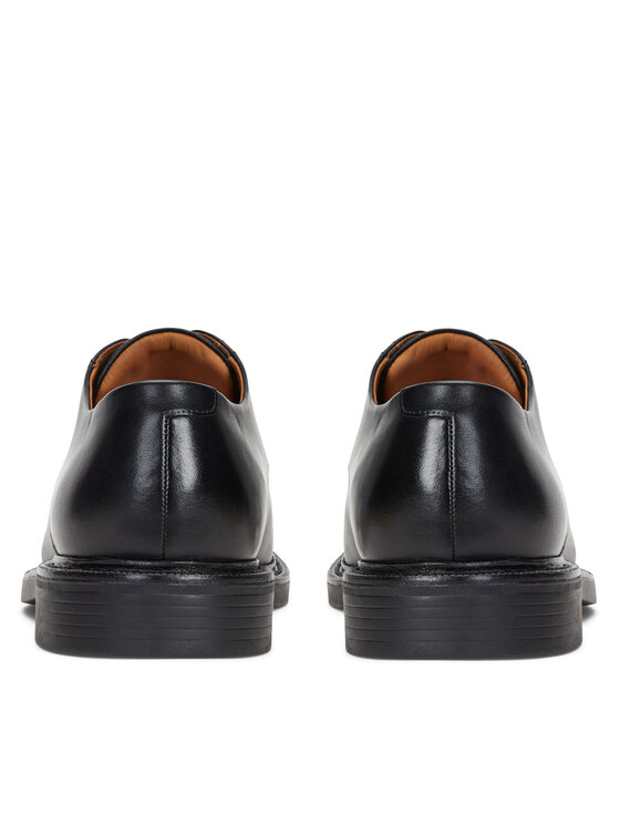 Polo Ralph Lauren Polo Ralph Lauren Pantofi Asher Derby Ds Dby 803945279002 Negru