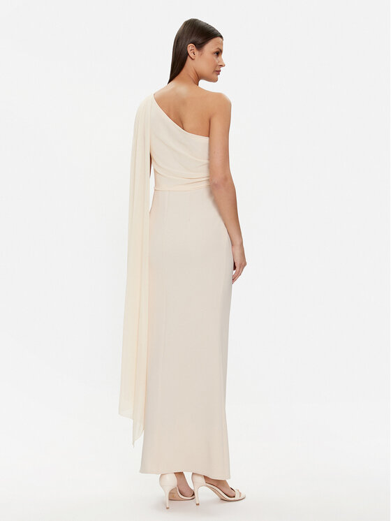Rinascimento Rinascimento Rochie de seară CFC0117713003 Écru Regular Fit