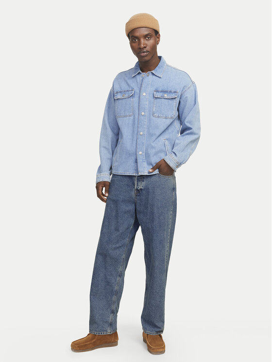 Jack & Jones Jack & Jones Jeansy Alex 12269484 Niebieski Straight Leg