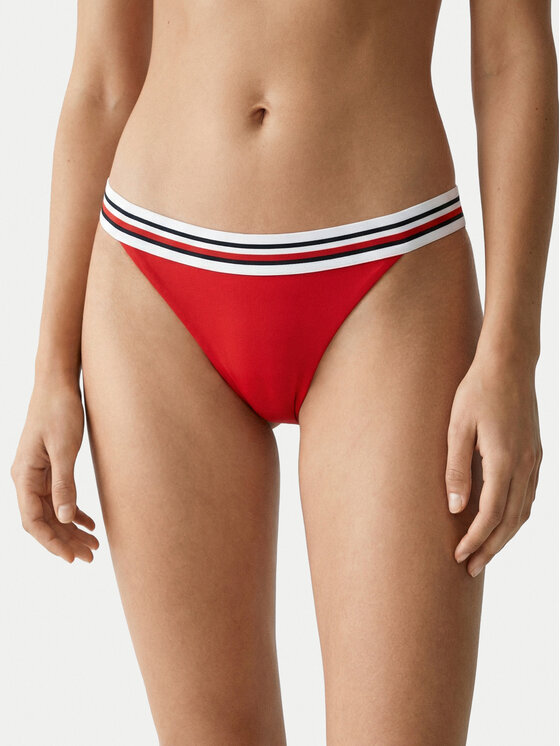 Tommy Hilfiger Bikini partea de jos Cheeky UW0UW06354 Roșu