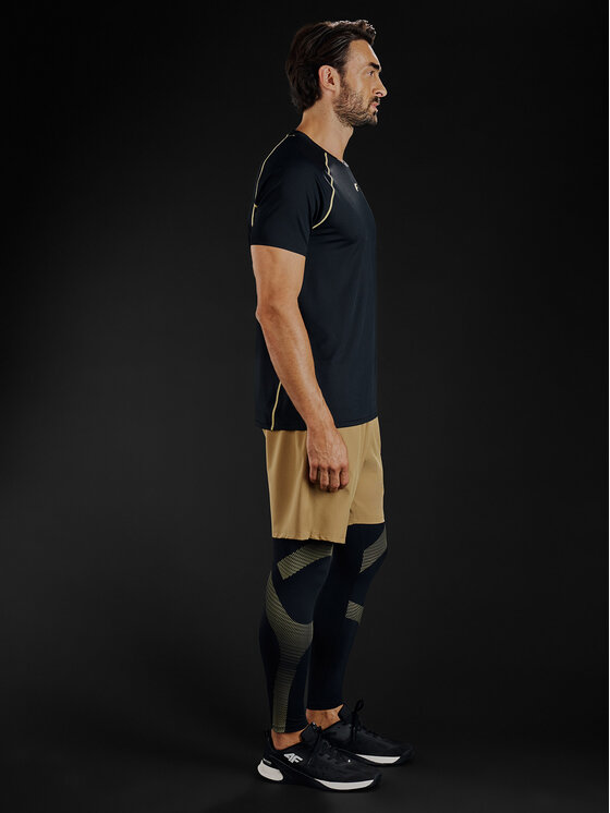 4F 4F Szorty sportowe GOLDEN WARRIOR Złoty Regular Fit