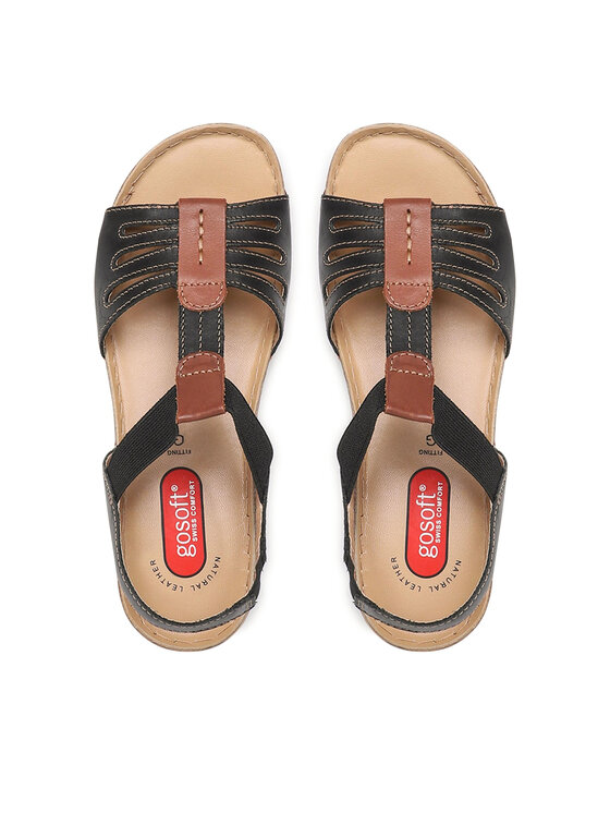Go Soft Go Soft Sandalen ARC-2304-03 Schwarz
