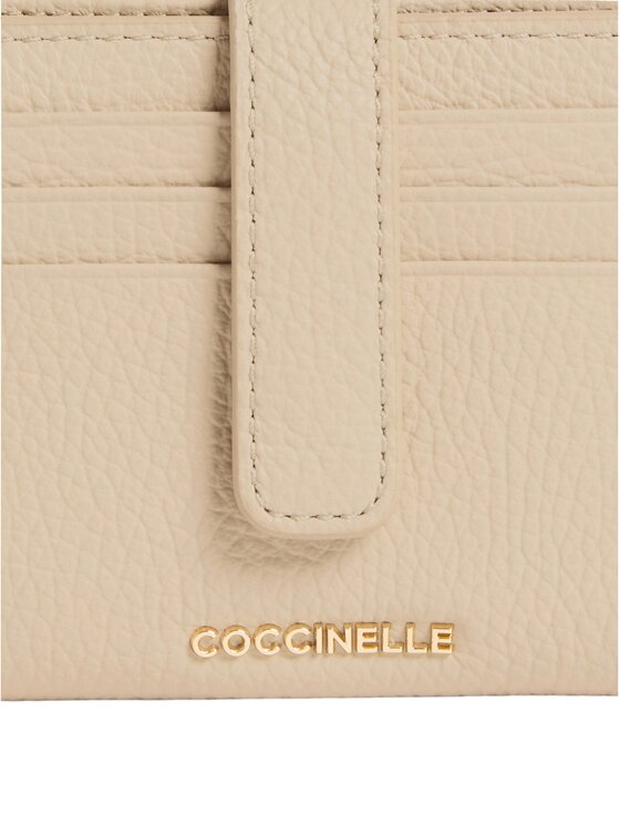 Coccinelle Coccinelle Portafoglio Metallic Medium Beige