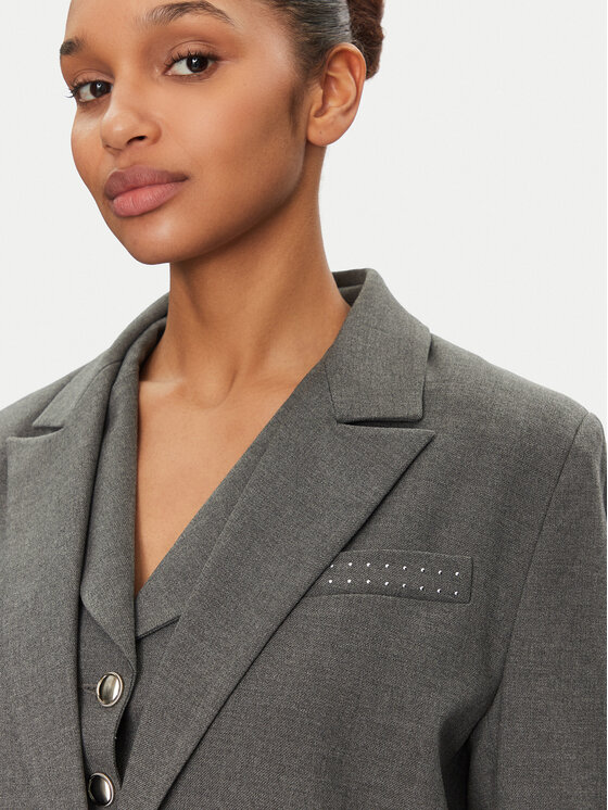 Morgan Morgan Giacca da abito 251-VANIS.F Grigio Regular Fit