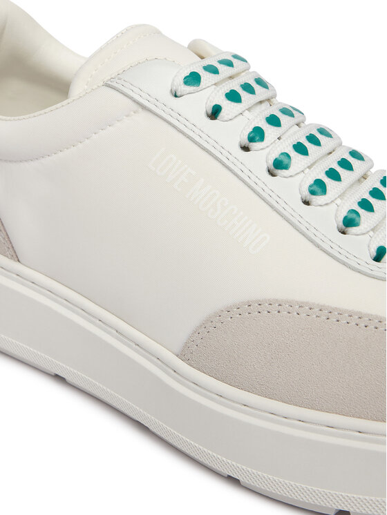 LOVE MOSCHINO LOVE MOSCHINO Sneakersy JA15234G1OINB10D Biela