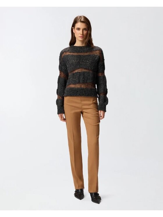 PINKO PINKO Maglione 86067 Grigio Regular Fit
