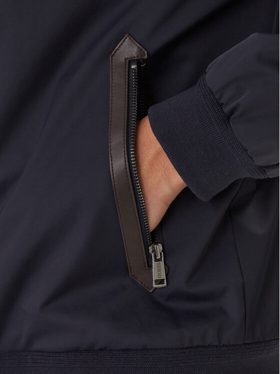 Guess Guess Prijelazna jakna M6RL0W WL952 Tamnoplava Regular Fit