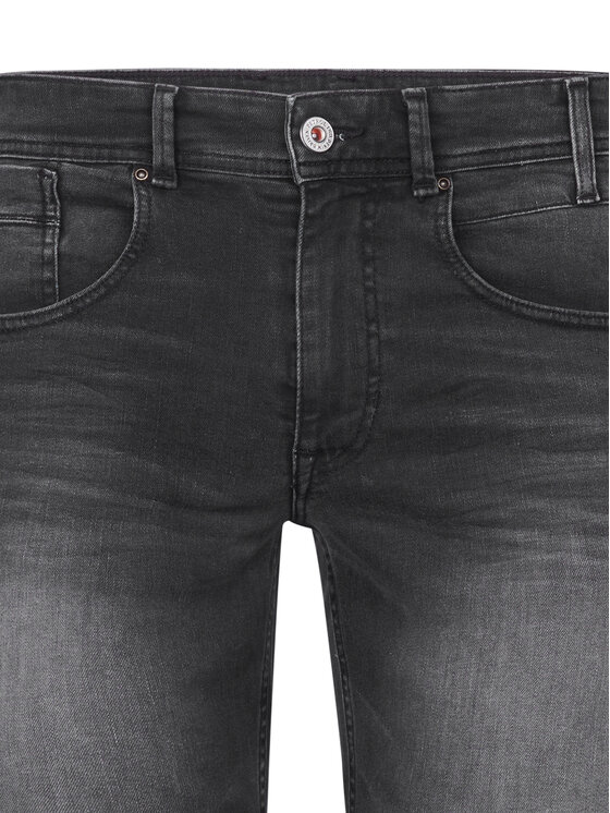 Petrol Industries Petrol Industries Jeans kratke hlače M-1050-SHO003 Črna Regular Fit