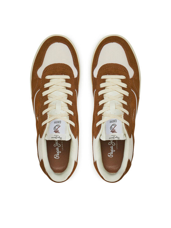 Pepe Jeans Pepe Jeans Sneakersy Chester Air M PMS00033 Brązowy