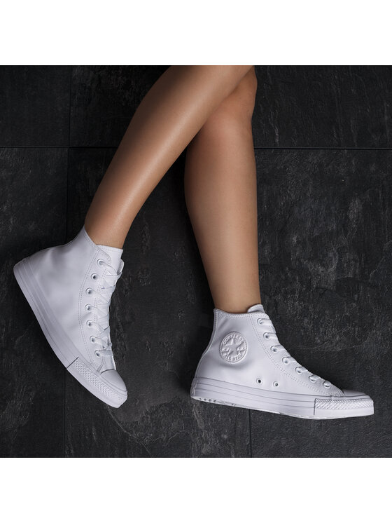 Converse Converse Кеди Ct A/S Lthr Hi 1T406 Білий