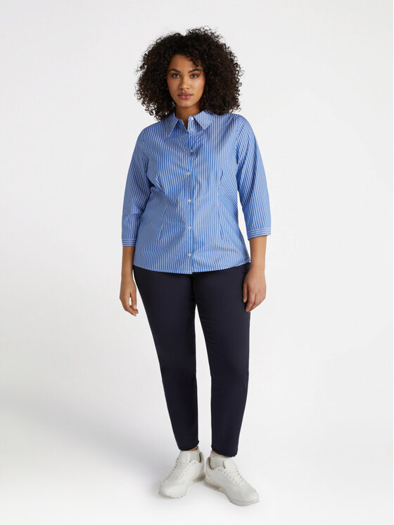 Fiorella Rubino Fiorella Rubino Camicia 5062T001296N0S1 Turchese Slim Fit