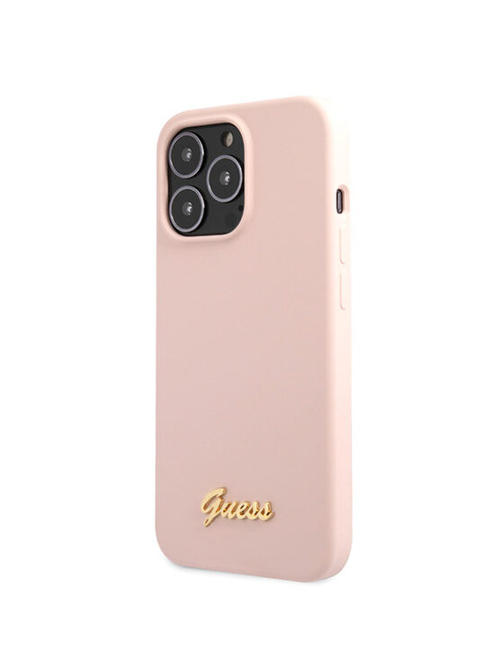 Guess Guess Etui na telefon iPhone 13 Pro Max Różowy