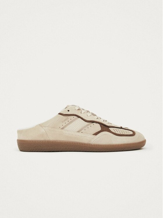 ALOHAS ALOHAS Sneakersy Tb.490 Mule Cream Leather Sneakers Beżowy
