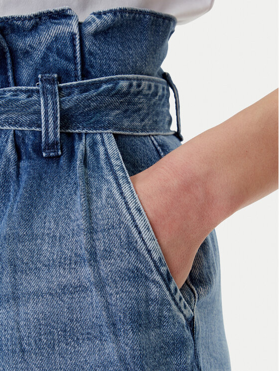 Mustang Mustang Jeansshorts Jericho 1016559 Blau Loose Fit