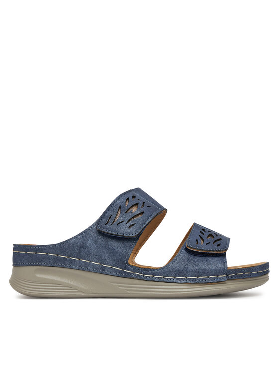 Clara Barson Clara Barson Pantoletten WYL05010-11 Blau