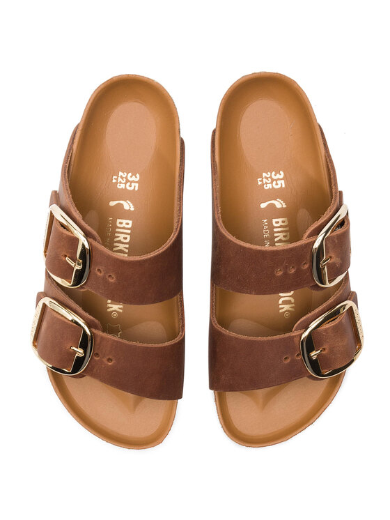 Birkenstock Birkenstock Papucs Arizona Big Buckle 1011073 Barna