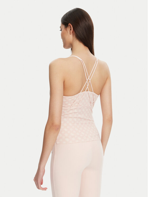Guess Guess Top V5YP11 MC03W Růžová Slim Fit