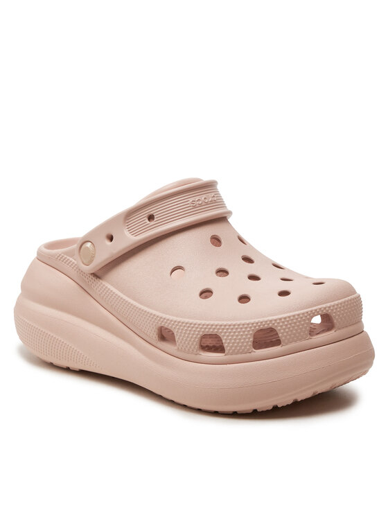 Crocs Crocs Natikače Classic Crush Clog 207521 Ružičasta