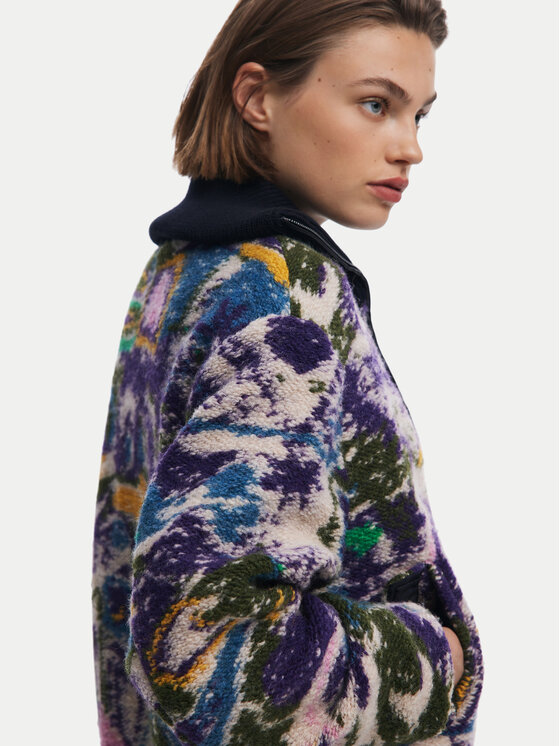 Desigual Desigual Bomber striukė Alfa 25WWEW66 Spalvota Regular Fit