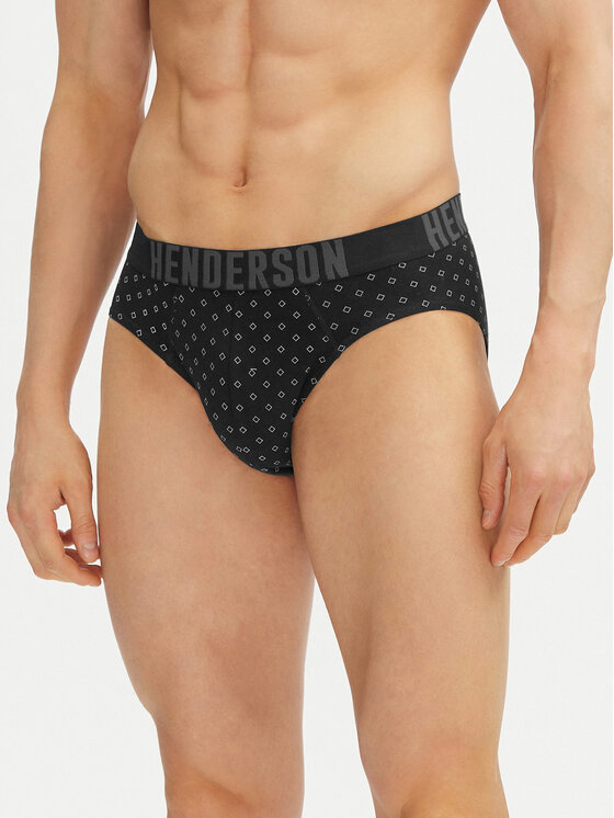 Henderson Henderson Set di slip classici Optic 43186 Nero