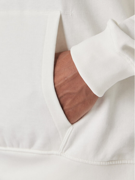 Guess Guess Džemperis ar kapuci Z6RQ05 K9YI1 Balts Regular Fit