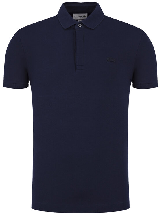 Lacoste Lacoste Polo PH5522 Granatowy Slim Fit