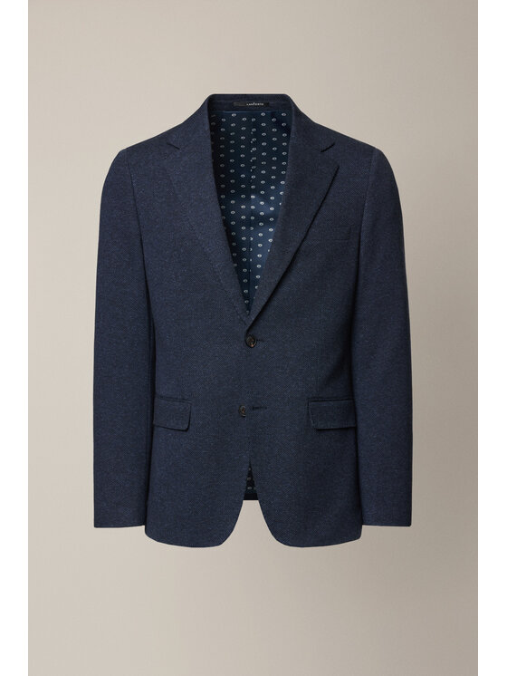 Lancerto Lancerto Marynarka Craco MA131225000009 Granatowy Slim Fit