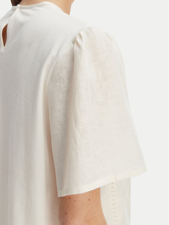 Weekend Max Mara Weekend Max Mara Halenka Bacino 2615941082 Écru Relaxed Fit