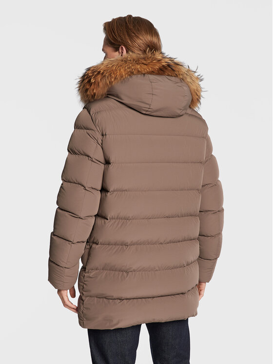 Giubbotto piumino Parker 8M436M 22WU09 Marrone
